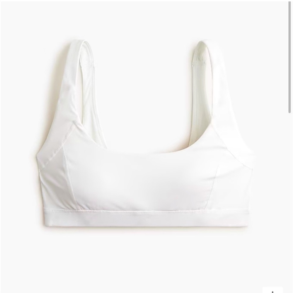 J.Crew CloudStretch Scoop neck Sports bra